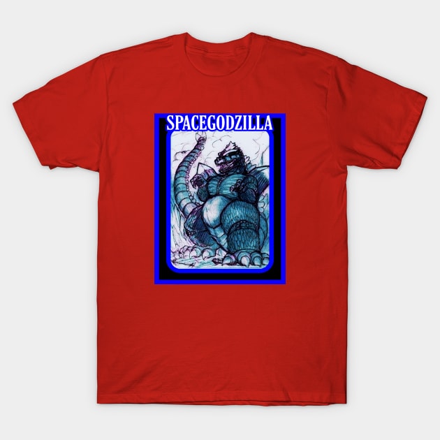SPACEGODZILLA T-Shirt by Robzilla2000